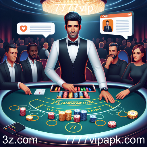 Experimente a Emoção dos Cassinos Ao Vivo no 7777vip